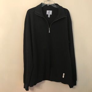 Roots 73 Black Cotton Sweatshirt